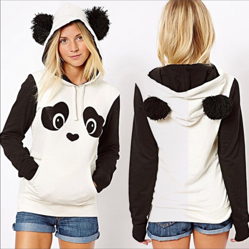 Lightweight panda sweatshirt